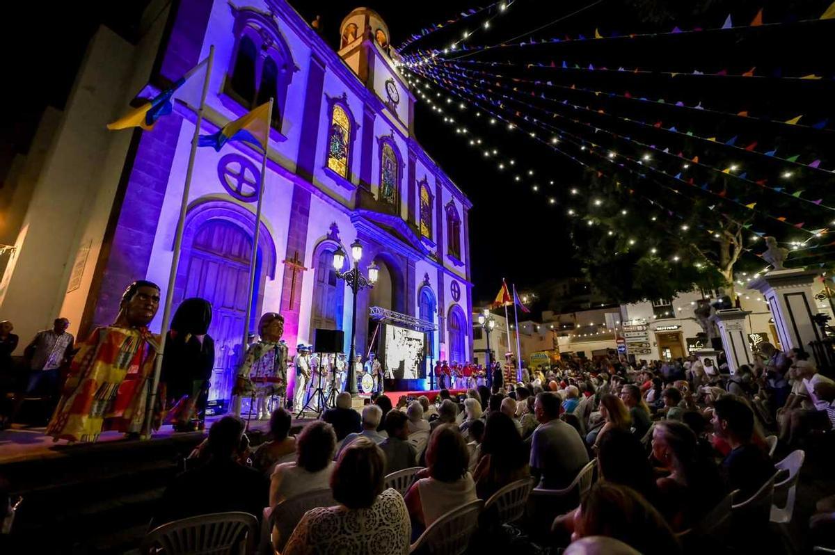 Pregón de las bandas de Guayedra y Agaete en la Fiestas de Las Nieves 2026