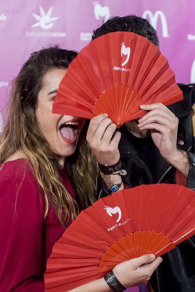Alfred y Amaia en la Eurovision Spain Pre-Party 2018