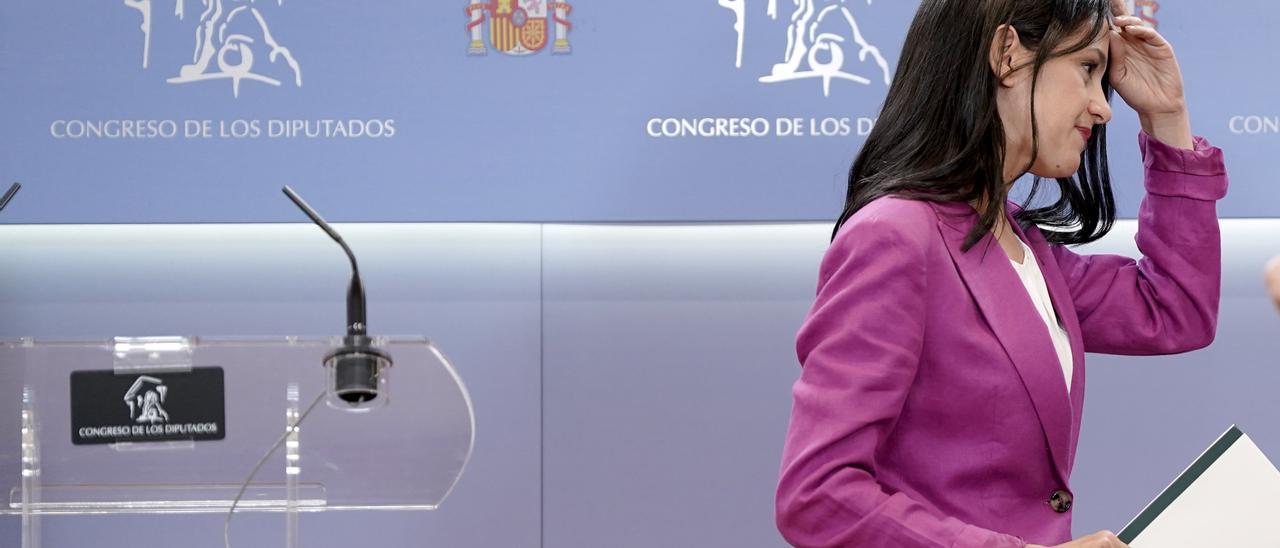 Inés Arrimadas, Ciudadanos, anuncia su retirada de la política.