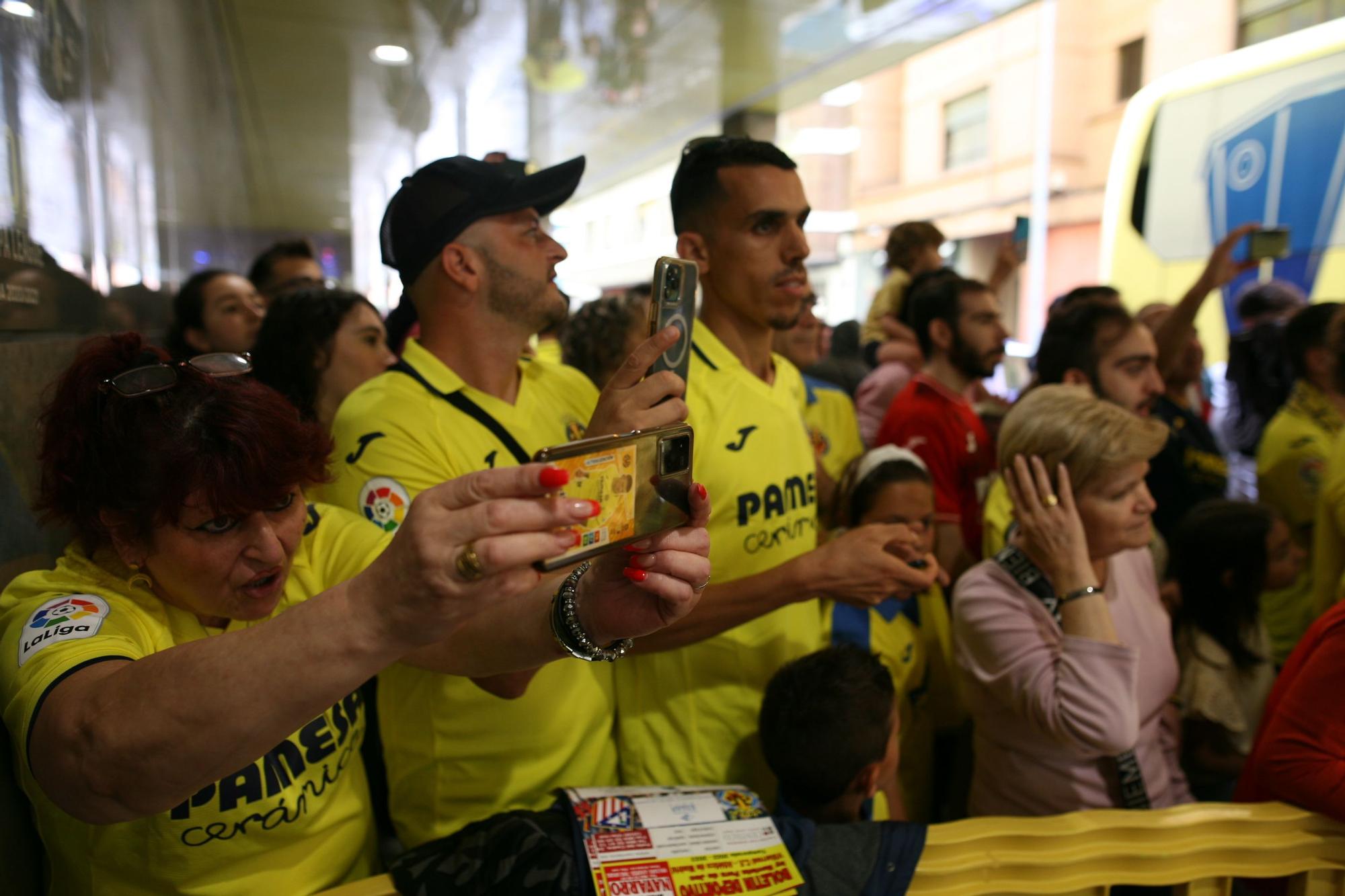 Galería | Las mejores imágenes de la afición amarilla en el Villarreal-Atlético de Madrid