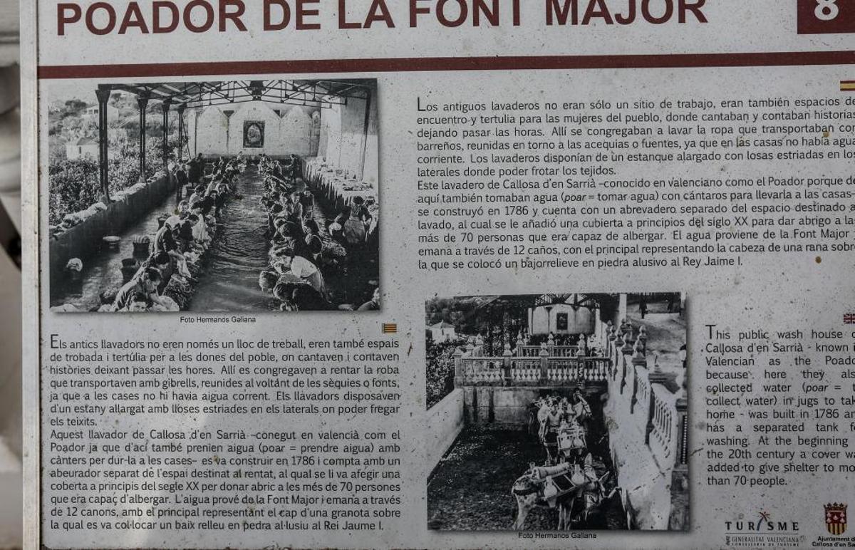 Derrumbe del lavadero de Callosa d'En Sarrià