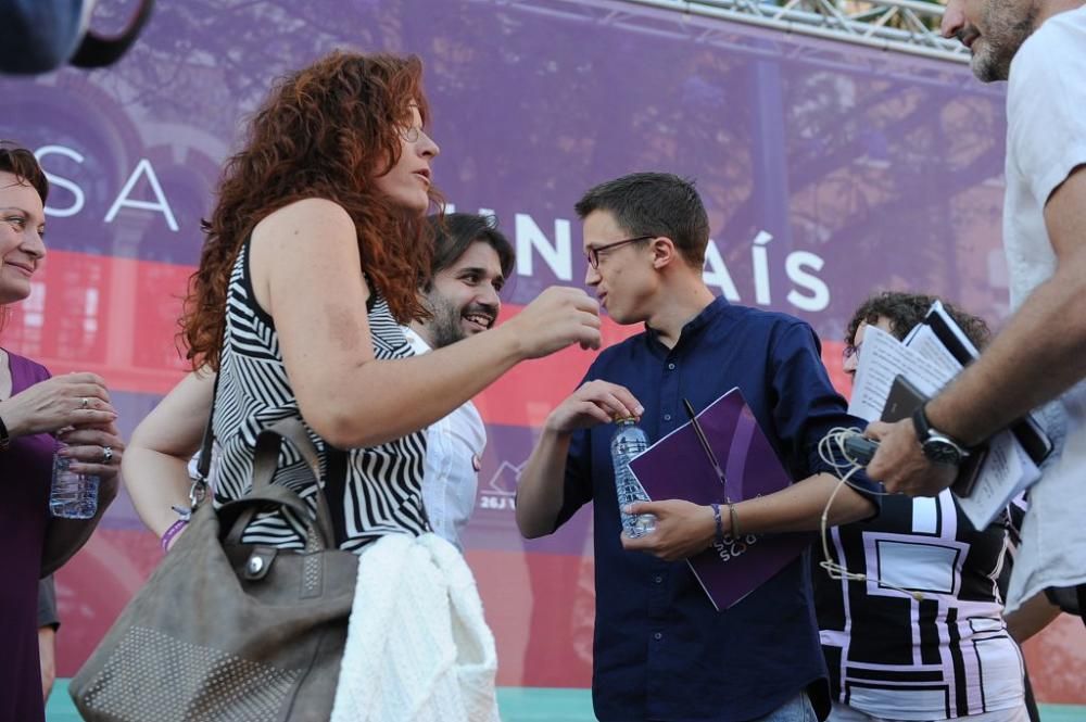 Mitin de Íñigo Errejón en Murcia