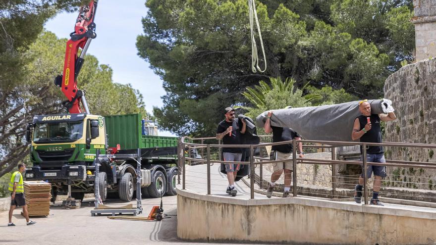 El Ayuntamiento de Palma defiende que Louis Vuitton dejó el Castell de Bellver &quot;impecable&quot;