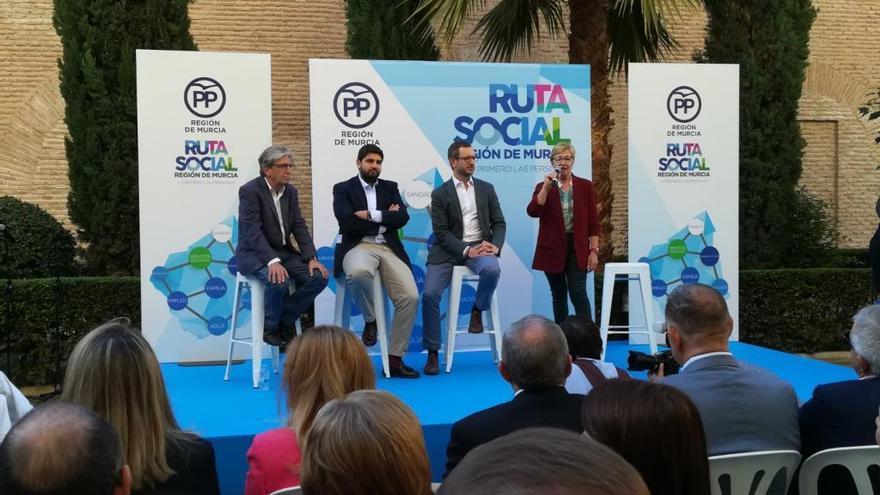 Maroto, en Murcia: &quot;Puigdemont está más solo que nunca en Europa&quot;