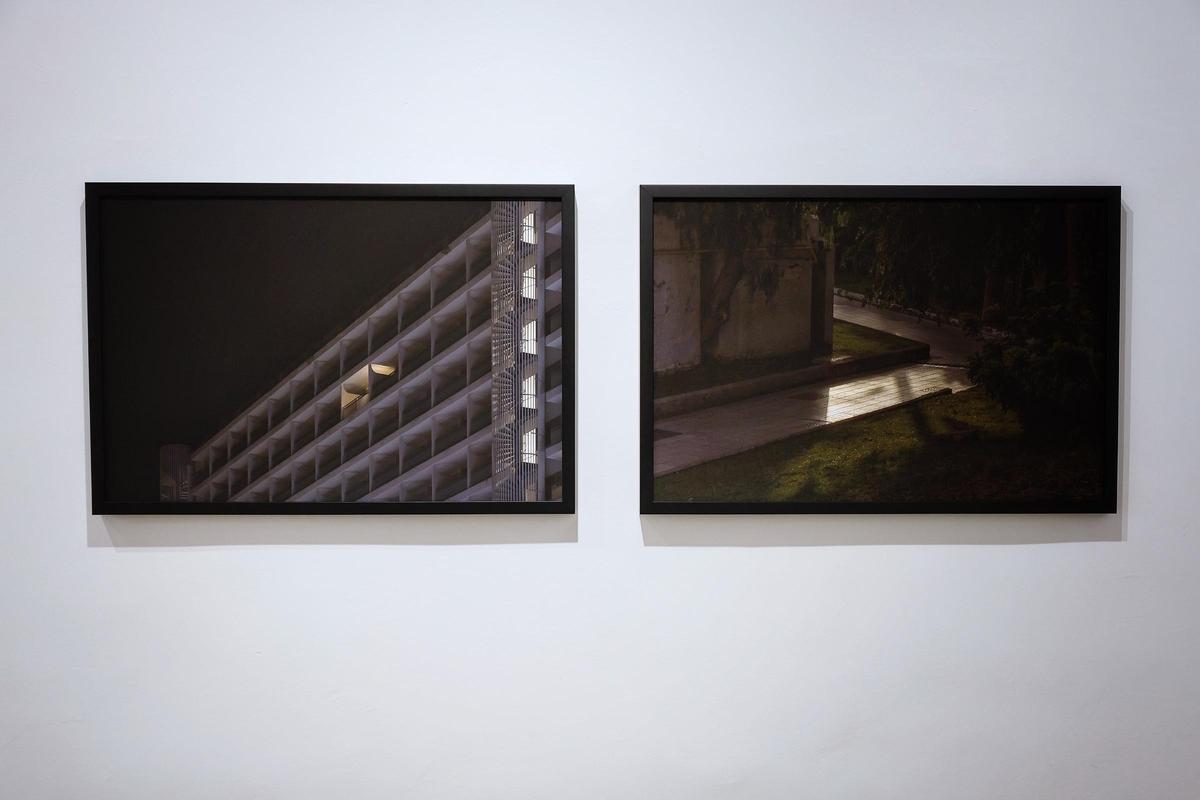 Dos detalles de la muestra.