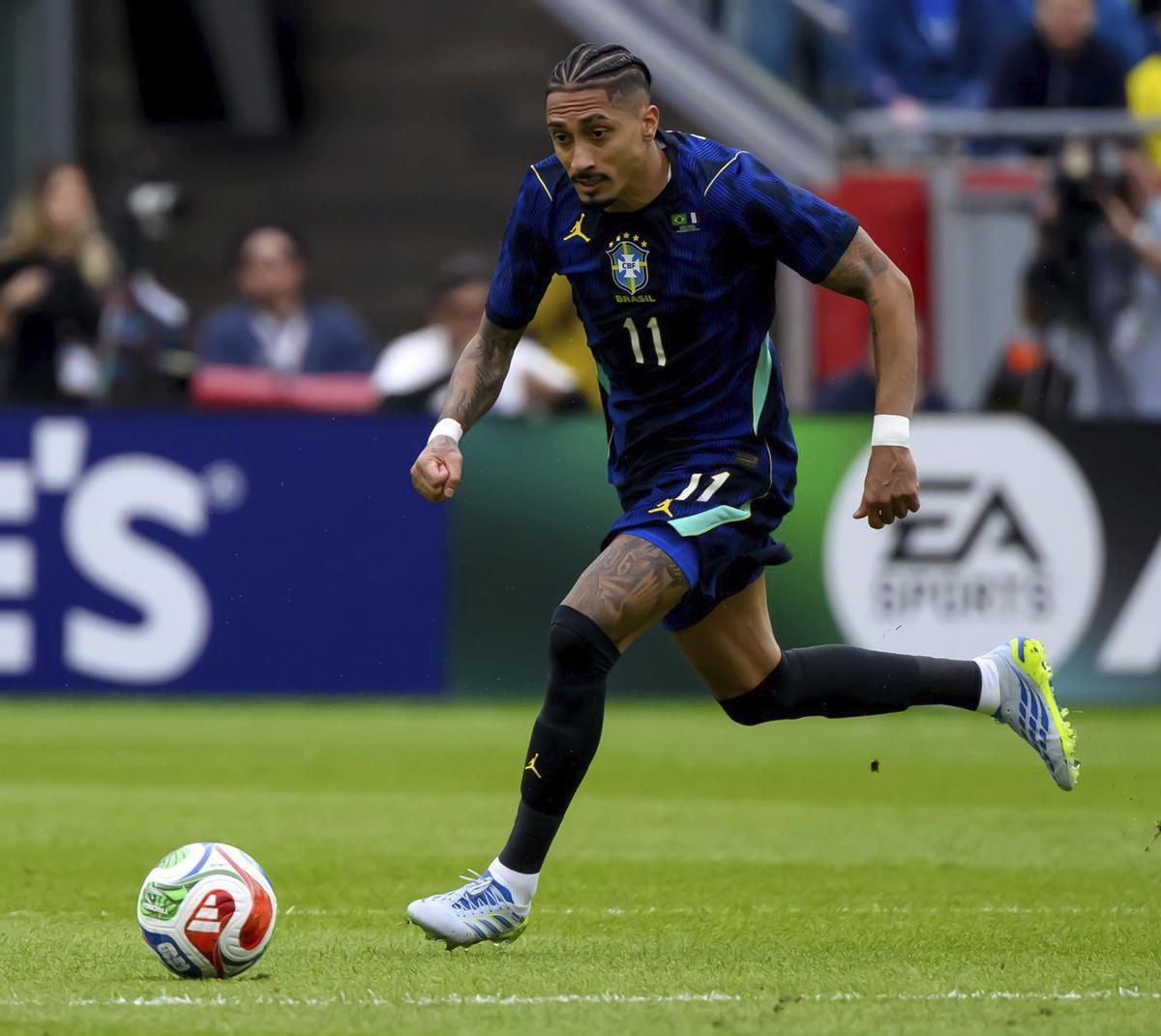 Raphinha es lesiona amb el Brasil i estarà 5 setmanes de baixa