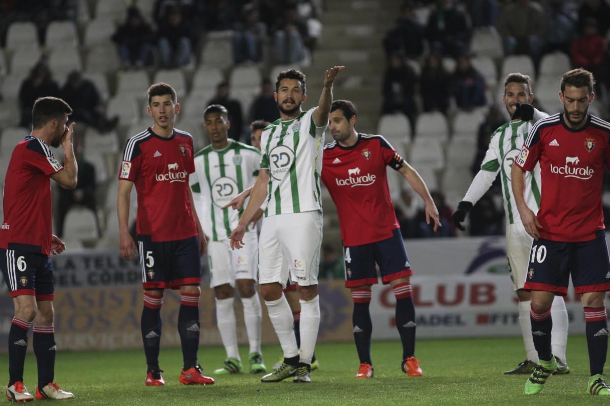 Córdoba - Osasuna, en imágenes