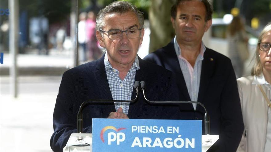 El PP plantea incentivos fiscales 2 años para firmas que se instalen en Aragón