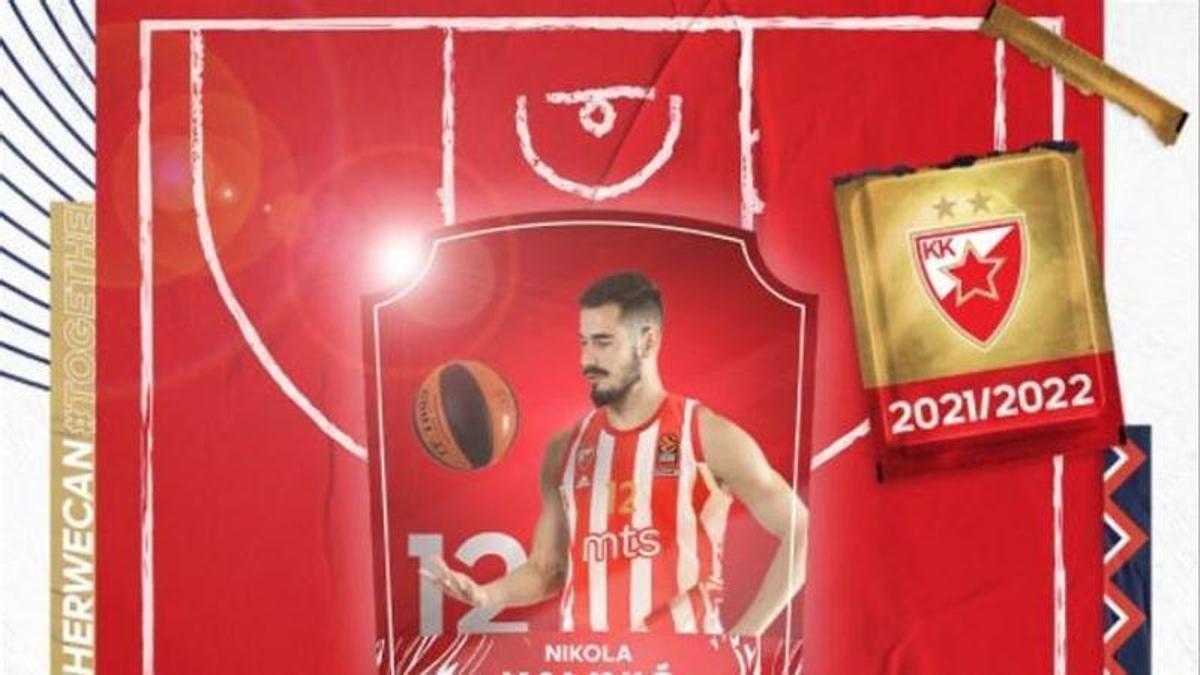 Kalinic ha sido uno de los mejores jugadores del Estrella Roja de Belgrado