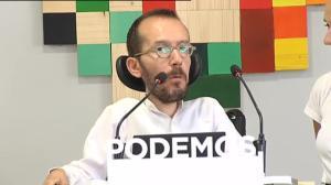 Echenique diu que els ultres se’n van anar als 20 minuts de la trucada d’Iglesias a Rajoy.