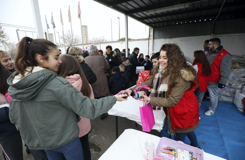 Partido solidario en el campo César Láinez