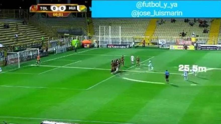 Así se las gasta Jefferson Lerma, golazo desde fuera del área