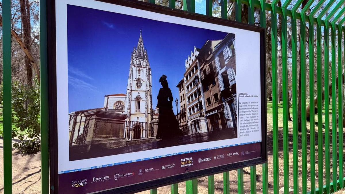 La foto de la Catedral en la exposición.