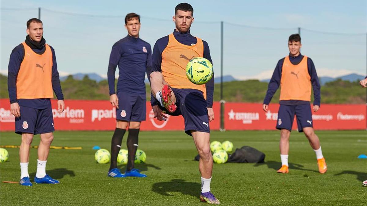 Imagen de archivo de un entrenamiento del Girona