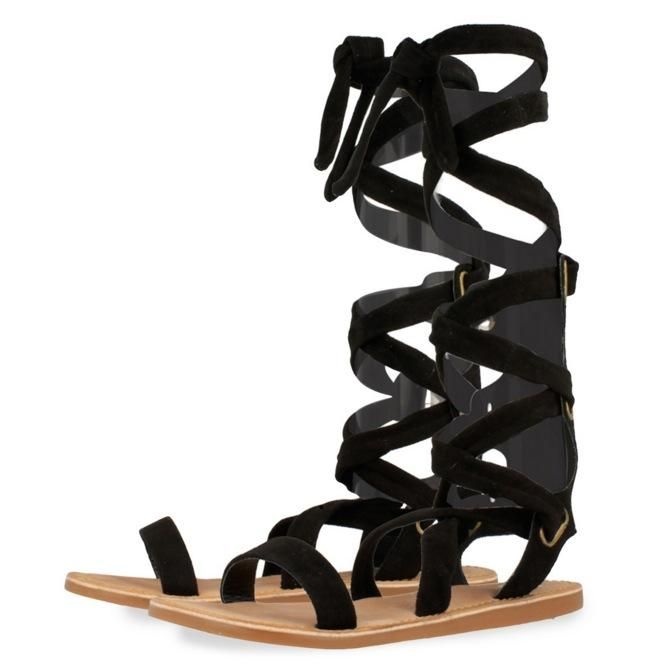 Sandalias Daphne negro