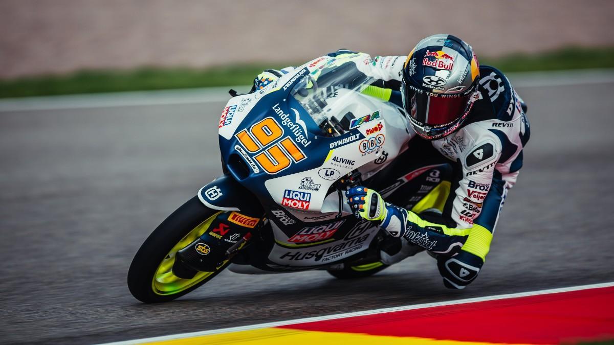 Collin Veijer, en la pole de Moto3