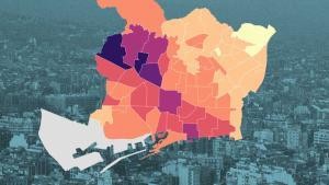 El lloguer a Barcelona voreja els mil euros de mitjana: mapa dels 73 barris