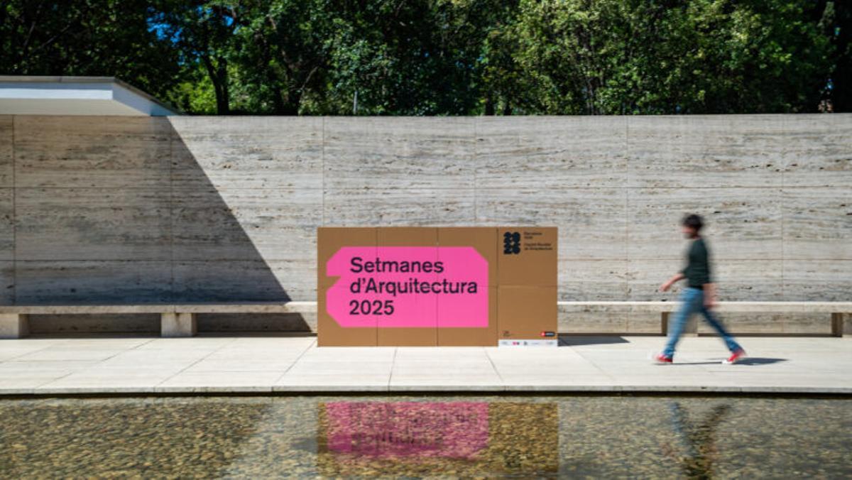 Imatge promocional de les Setmanes dArquitectura 2025 de Barcelona Imatge promocional de les Setmanes dArquitectura 2025 de Barcelona