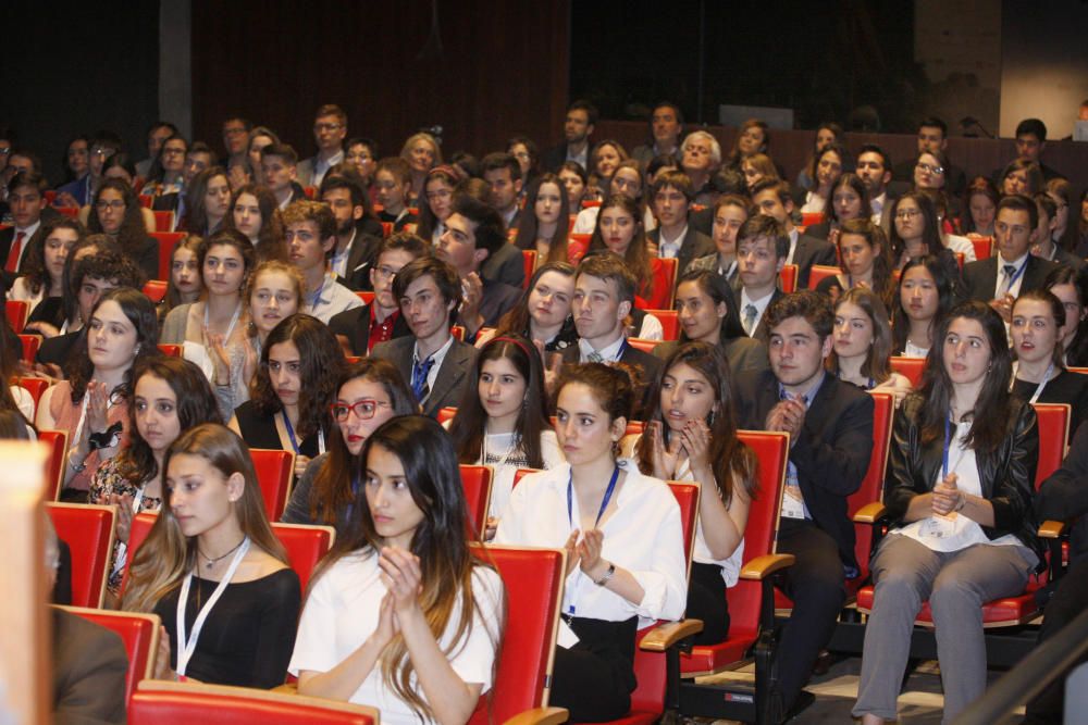 Inauguració del Parlament Europeu dels Joves