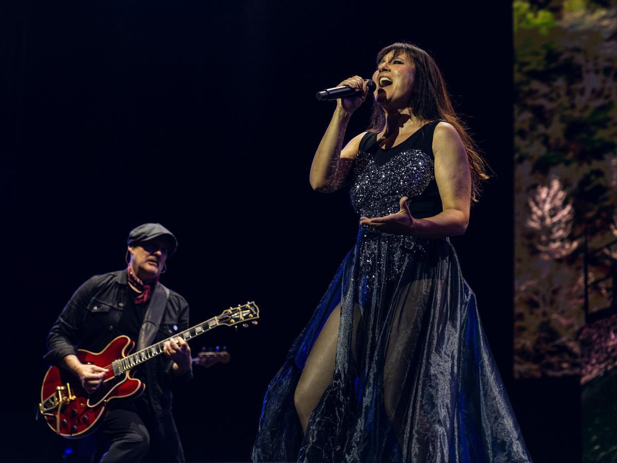 Amaral, en un concierto.