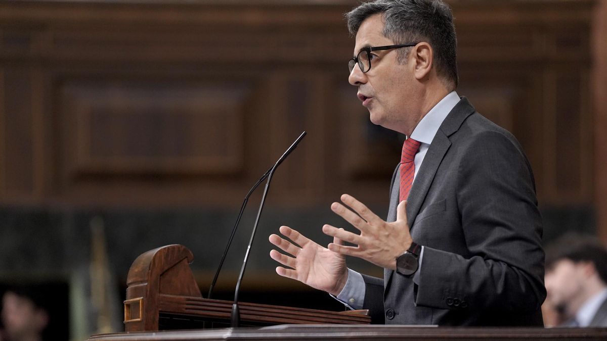 Félix Bolaños, en el Congreso.