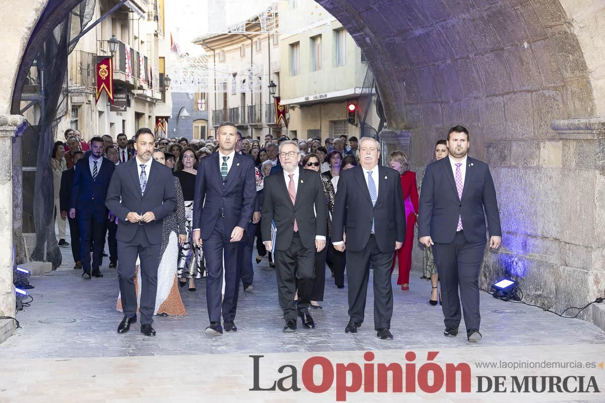 Pregón de Fiestas en Caravaca