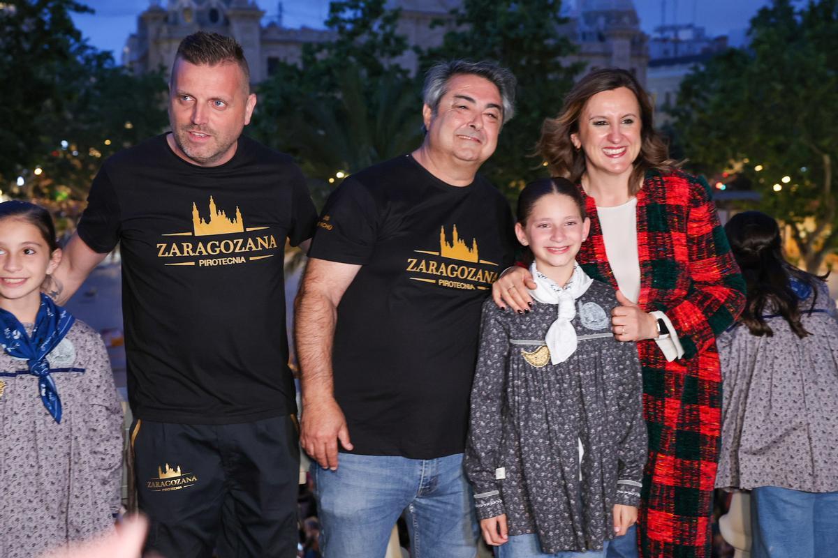 La mascletà del Día de la Madre en València, en imágenes