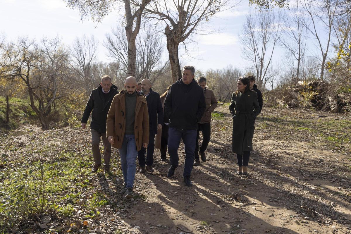 El conseller Martínez Mus visitó en enero el paraje y anunció la nueva figura de protección.
