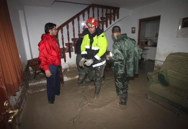 Inundaciones en Cañete