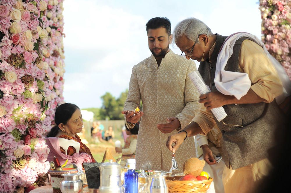 Gran boda india en Ibiza