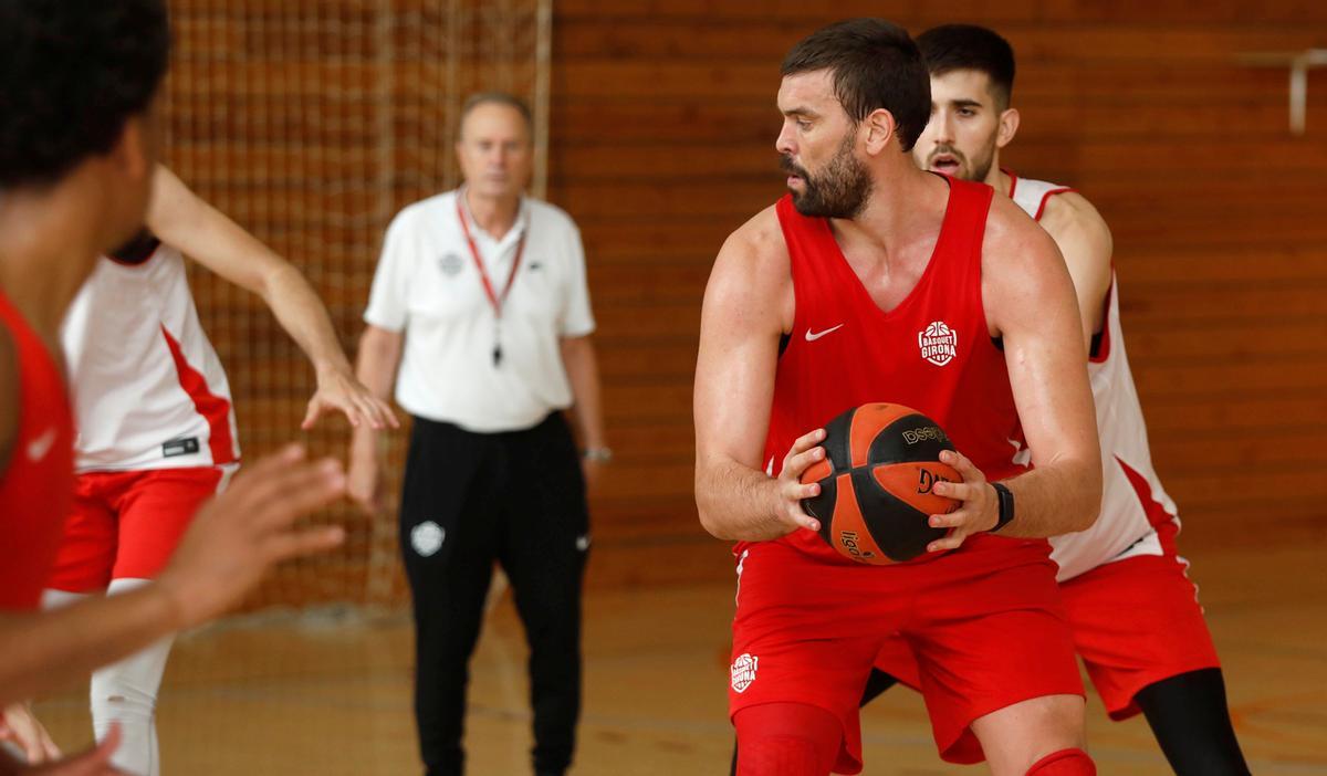 Marc Gasol y Aíto tienen buena sintonía sobre lo que necesita el equipo para ir hacia arriba