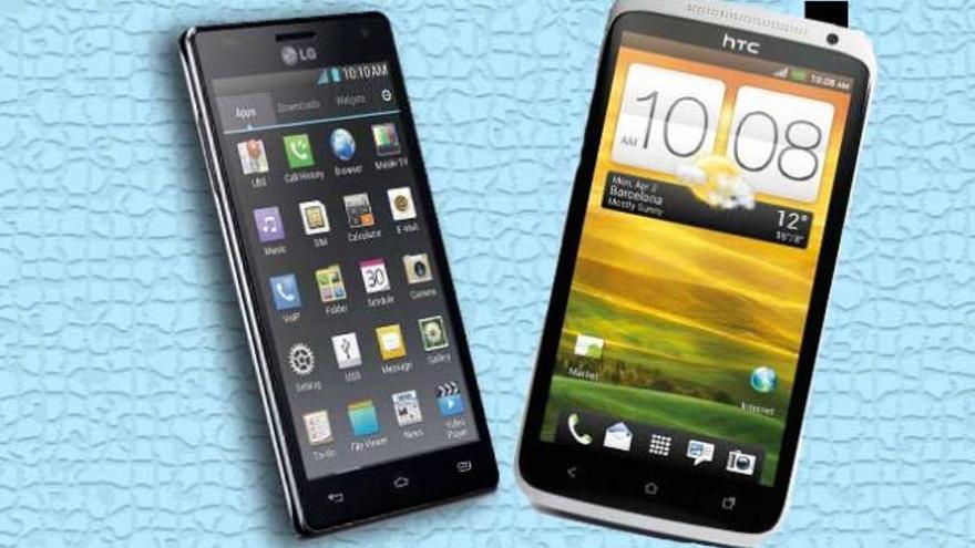 Optimus 4X HD (LG) y One X (HTC).