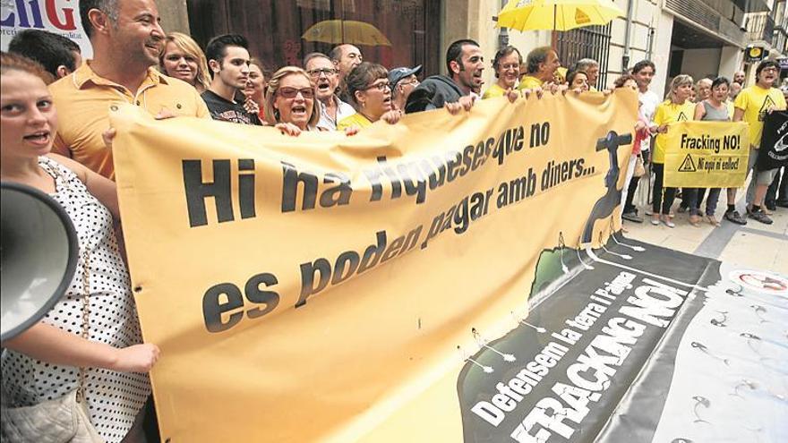 La Plataforma Antifracking critica la pasividad del Consell