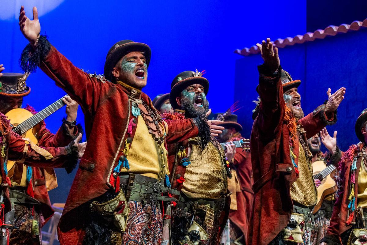 Los estraperlistas. Comparsa, octava preliminar del COAC Málaga 2026