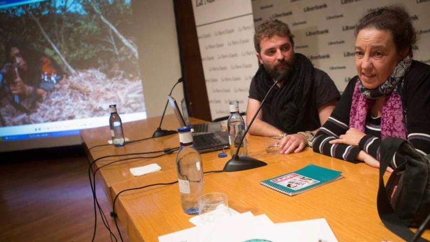 Alejandro Zapico y Ana María Alonso Cabrera.