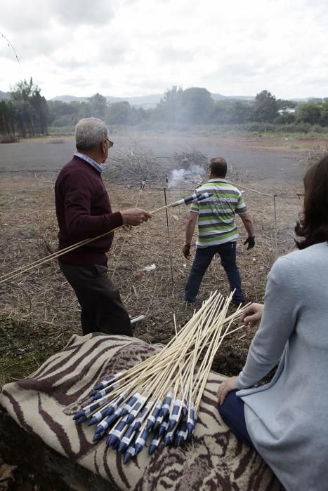 Fiestas en Somió, Castiello, Cabueñes y Baldornón