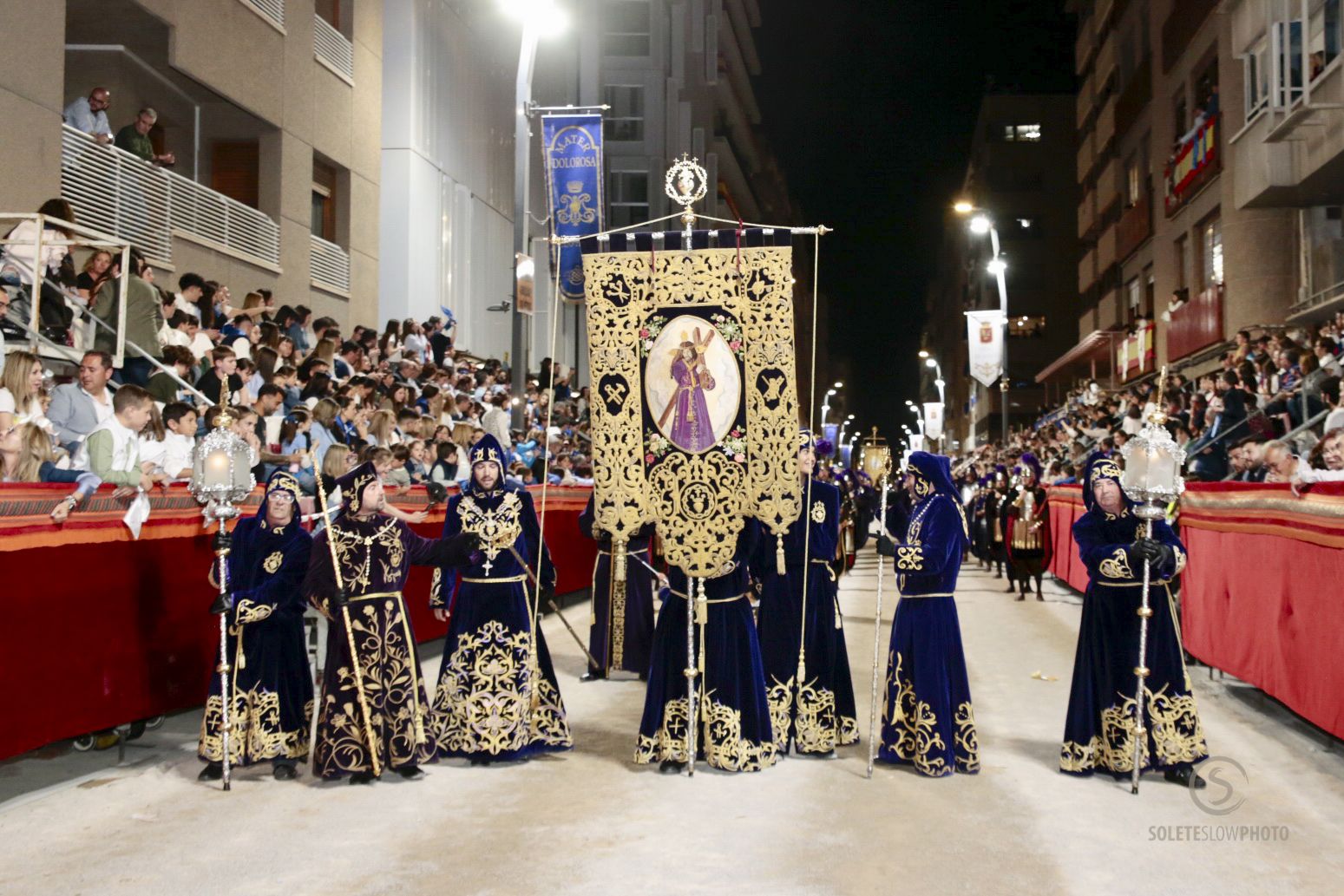 Procesión Viernes de Dolores en Lorca