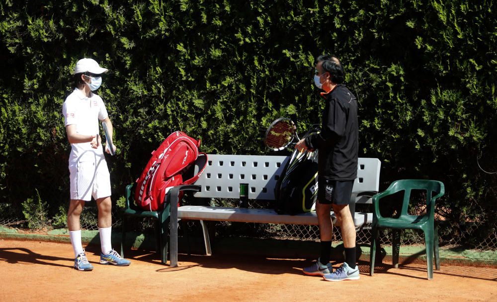 El tenis valenciano retoma la actividad en la Fase