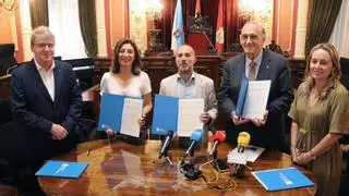 Un estudio elige Ourense, capital del calor, como ciudad piloto para identificar los puntos más tórridos y buscar refugios climáticos