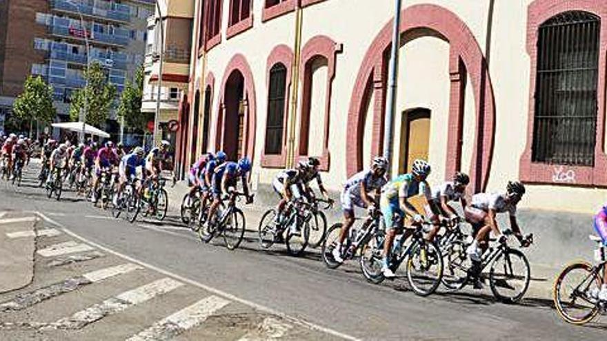 La Vuelta ja va passar per Manresa en l&#039;edició del 2012, en una etapa amb inici a Andorra i final a Barcelona