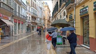 Alerta amarilla en Málaga por tormentas hasta las 22.00 horas