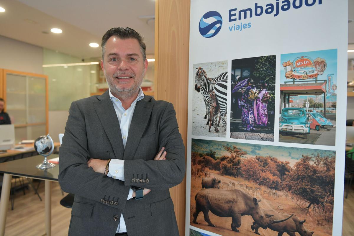 Oscar Regal, director general de Viajes Embajador
