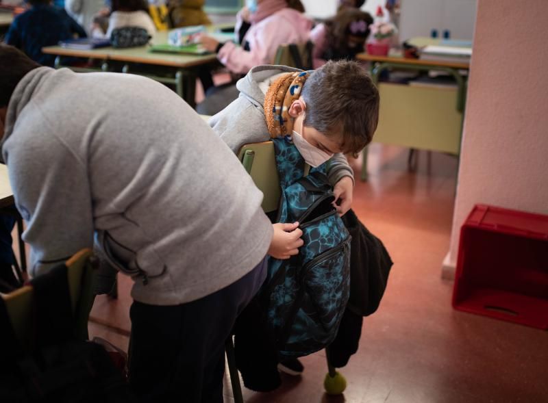 Reanudación de las clases en Tenerife tras las vacaciones navideñas