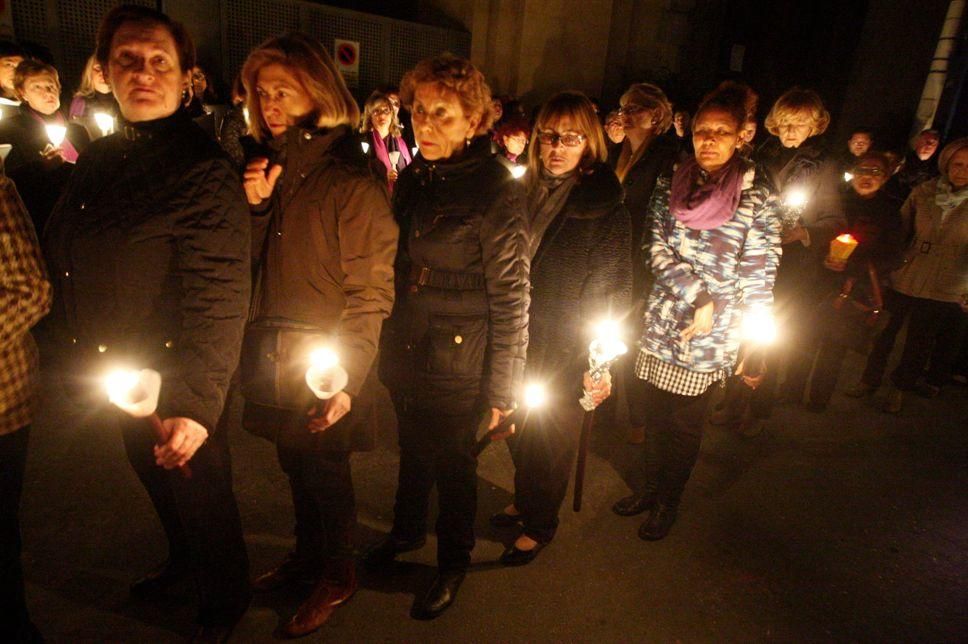 Procesión del Refugio en Murcia