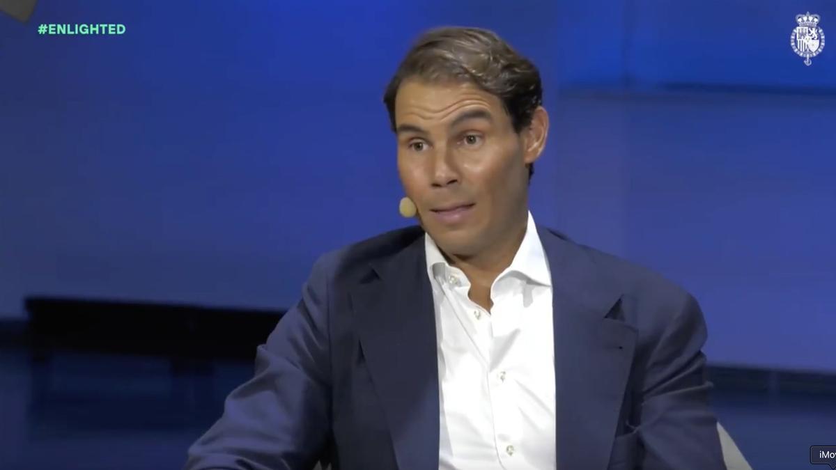 El tenista mallorquín Rafa Nadal respondió a la pregunta formulada por el Rey