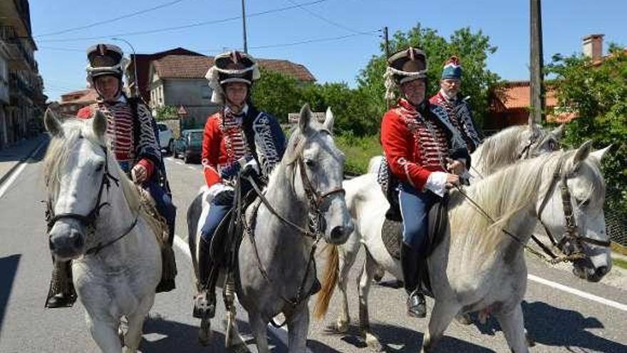 Agrupación Húsares de Iberia, que participó por primera vez