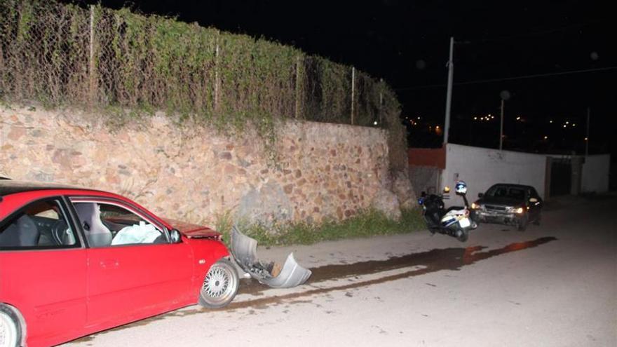 Accidente sin heridos en el cruce del Tossalet en Onda