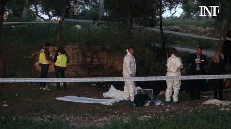 Detenida una mujer tras aparecer un cadáver calcinado en la pinada del Monte Tossal