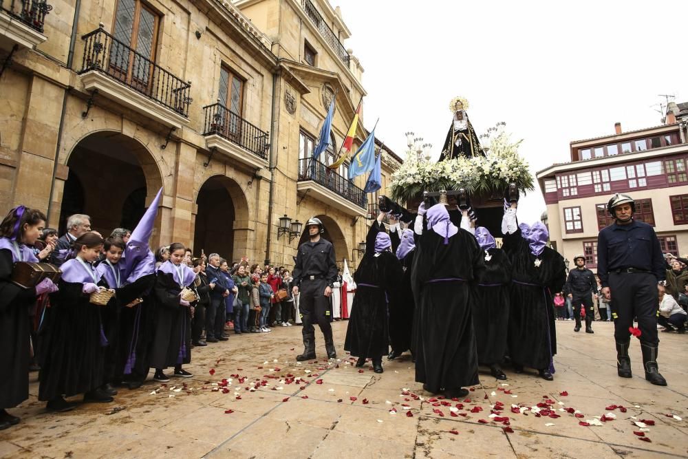 Procesión de la Soledad en Oviedo