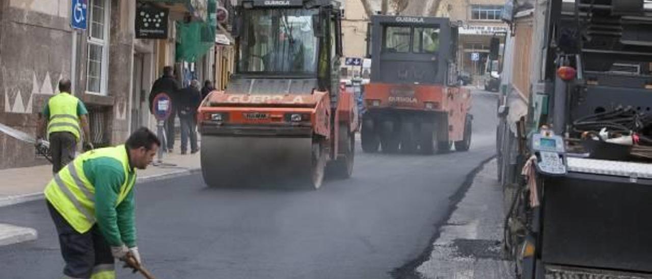 El asfaltado completa las obras iniciadas hace un año en la zona del Espanyoleto